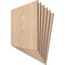 Ekena Millwork 15 3/4W x 15 3/4H x 1/4T Wood Hobby Boards, Red Oak, 6PK HBW16X16X250BRO - alternate 5